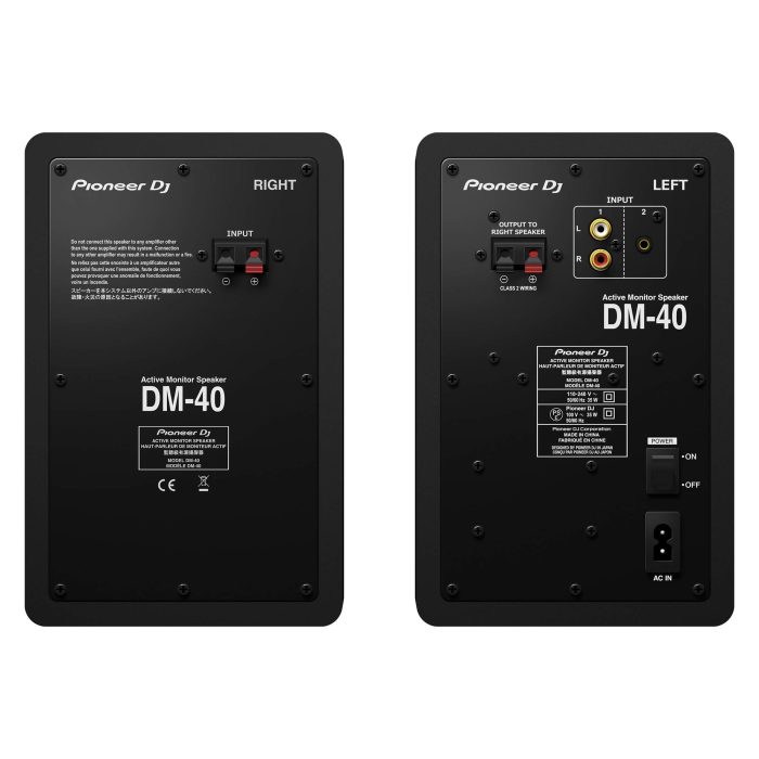 Pioneer DJ DM-40 4” Desktop Monitor System - Image 3