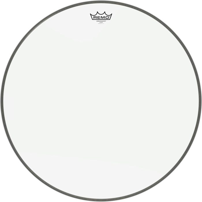 61261eRt7rL._AC_SL1500_ Remo BR-1322-00 22" Bass Drumhead - Image 1