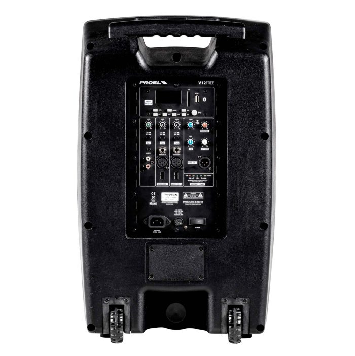 Proel V12FREE All-in-one Battery-Powered 12" Portable Speaker - Image 6