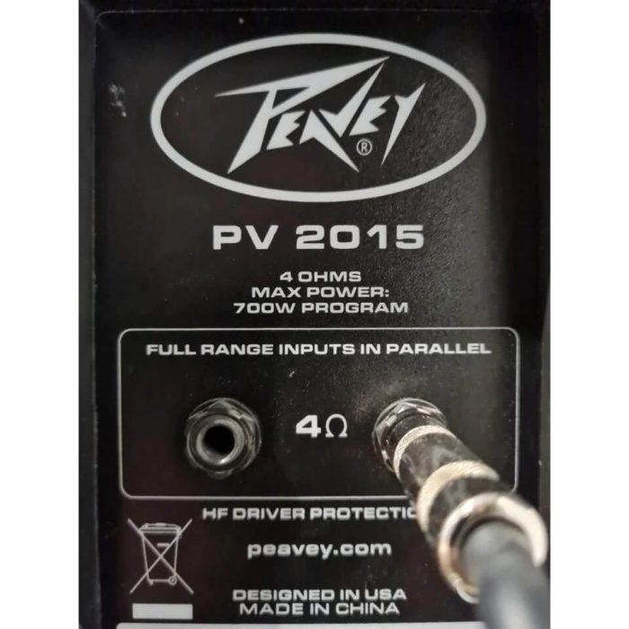 Peavey PV 2015 3-Way 1400 Watt 2 X 15″ Passive Speaker - Image 2
