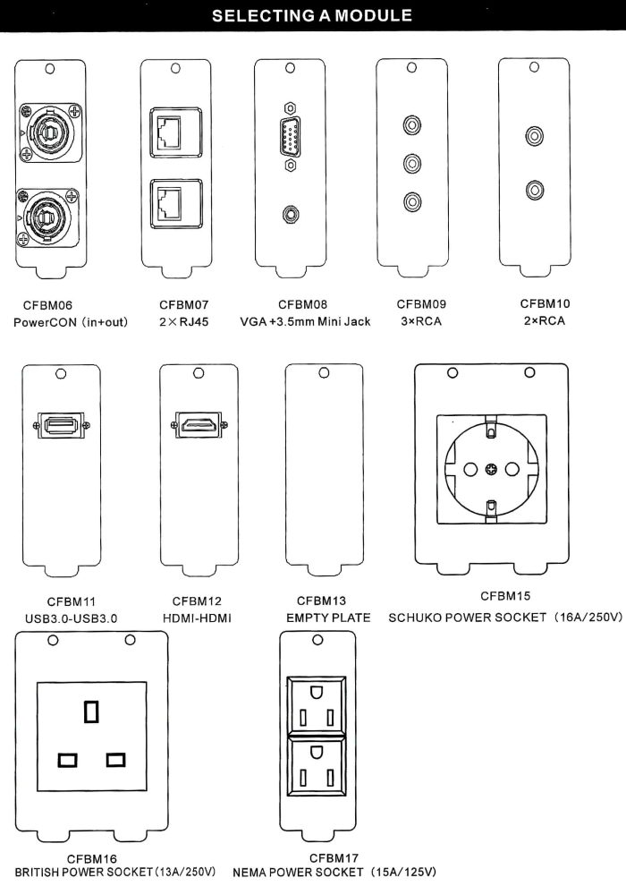 CFB502-select module2 Soundking CFB502 Floor Box - Image 9