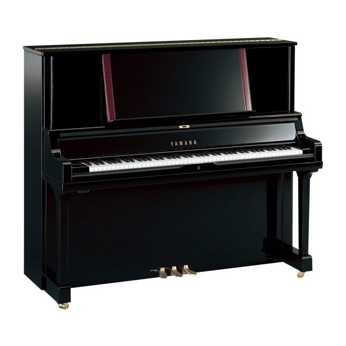 Yamaha YUS5 Polished Ebony Upright Piano - Image 1
