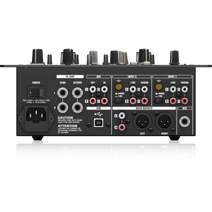 Behringer NOX404 Premium 2-Channel DJ Mixer - Credible Sounds