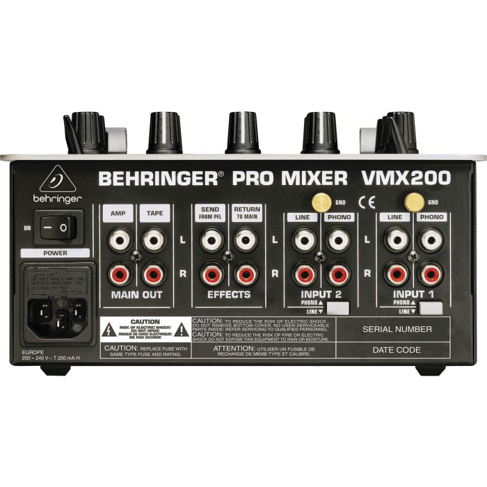 Behringer VMX200 Professional 2-Channel DJ mixer - Image 2