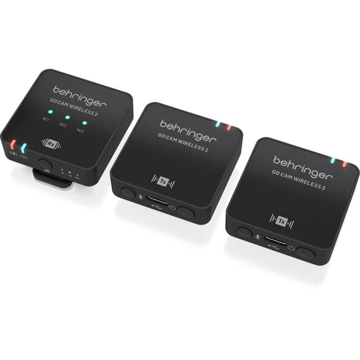 Behringer GO CAM WIRELESS 2 Dual Clip-on Microphone System - Image 2