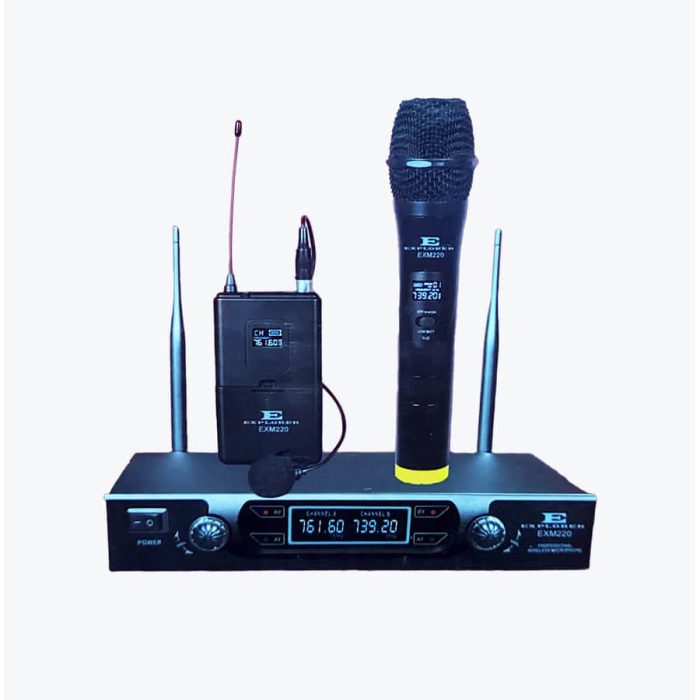 EXM 220HT-site Explorer EXM220HT Wireless Microphones - Image 1